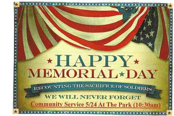 memorial day